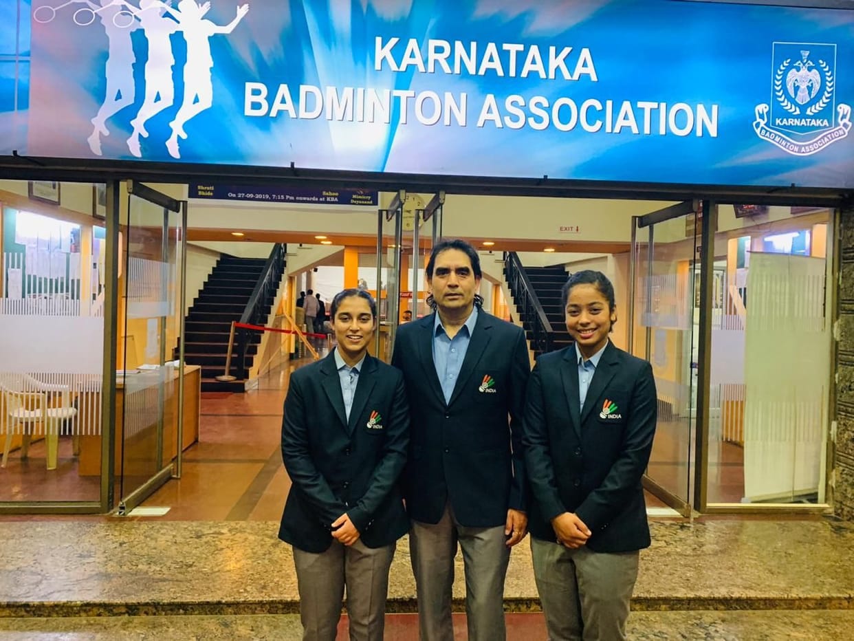 unnati and aditi selection in the worid junior badminton championship