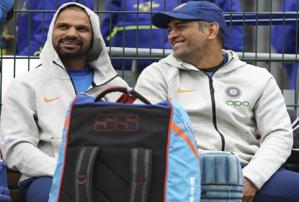 Dhawan supports dhoni on retirement says let him take decision Cricket News