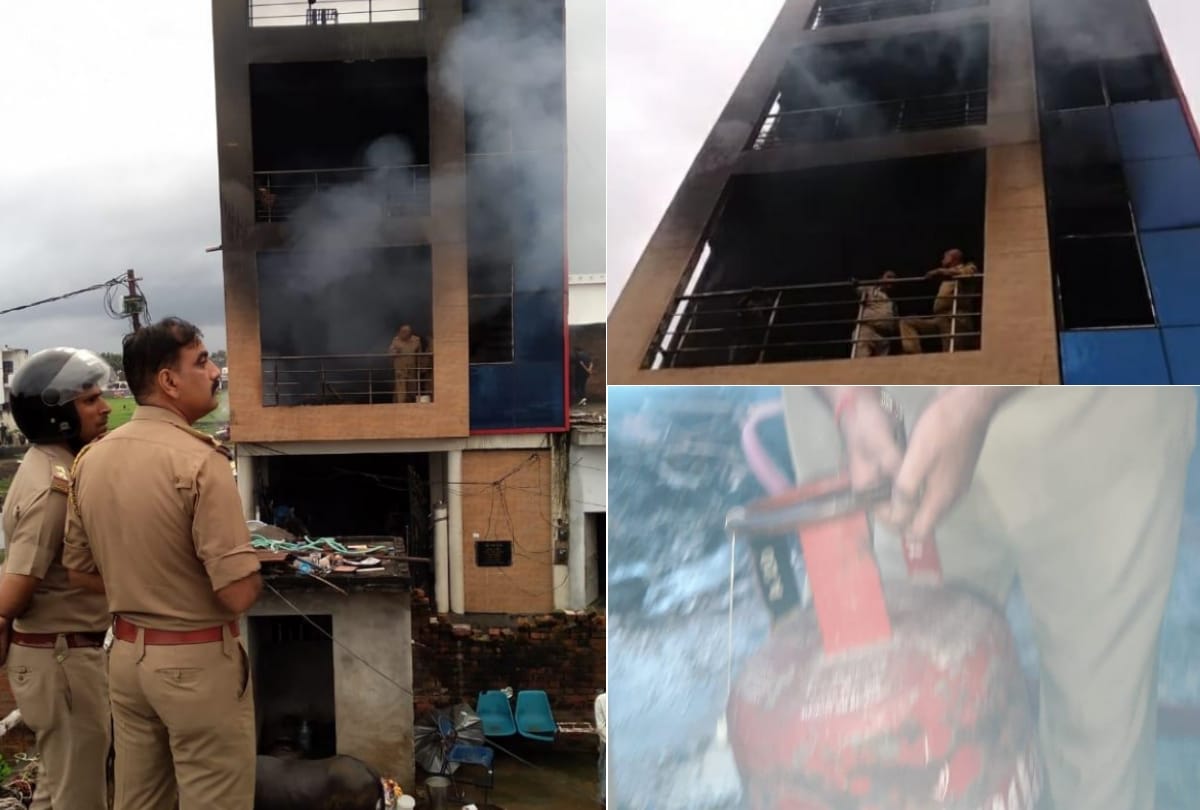 Lucknow Hindi News, fire in godown and factory in lucknow