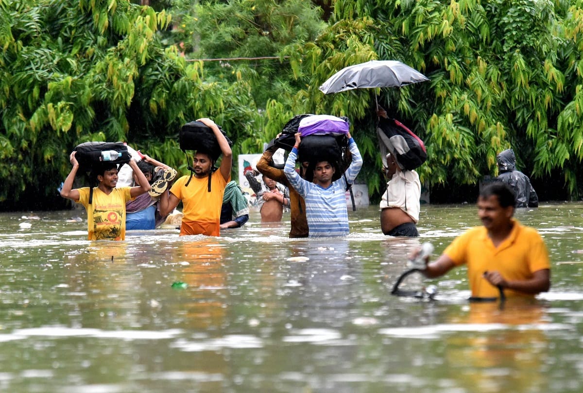 The death toll in rain related incidents in Bihar soared to 73 on Thursday