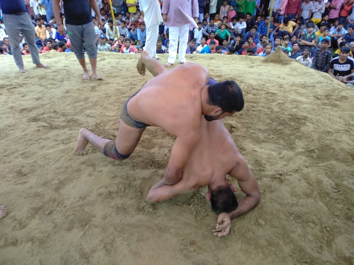 wresling in mainpuri