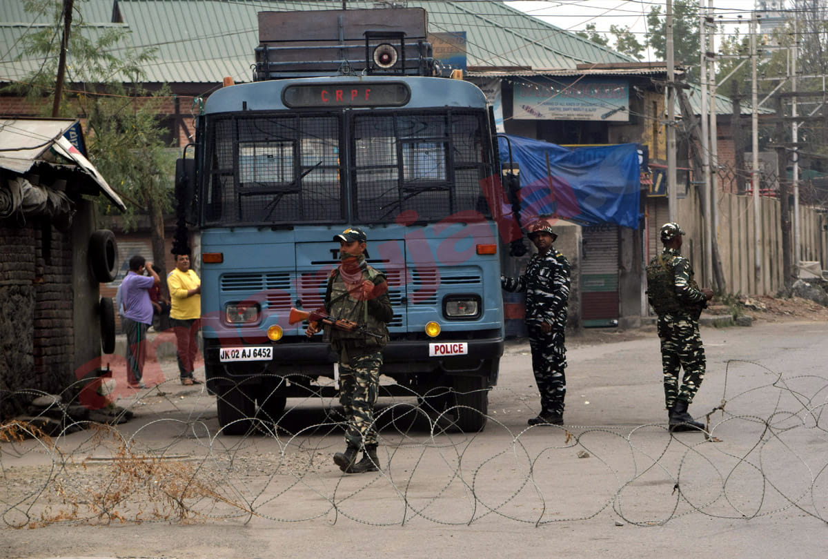 Increased security in Srinagar after Imran Khan's statement, jammu kashmir news