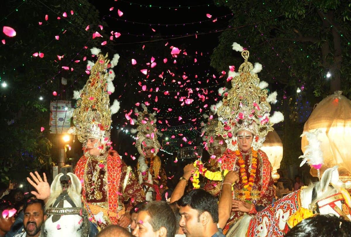 Agra Ram Barat sita vidai janakpuri mahotsav pictures