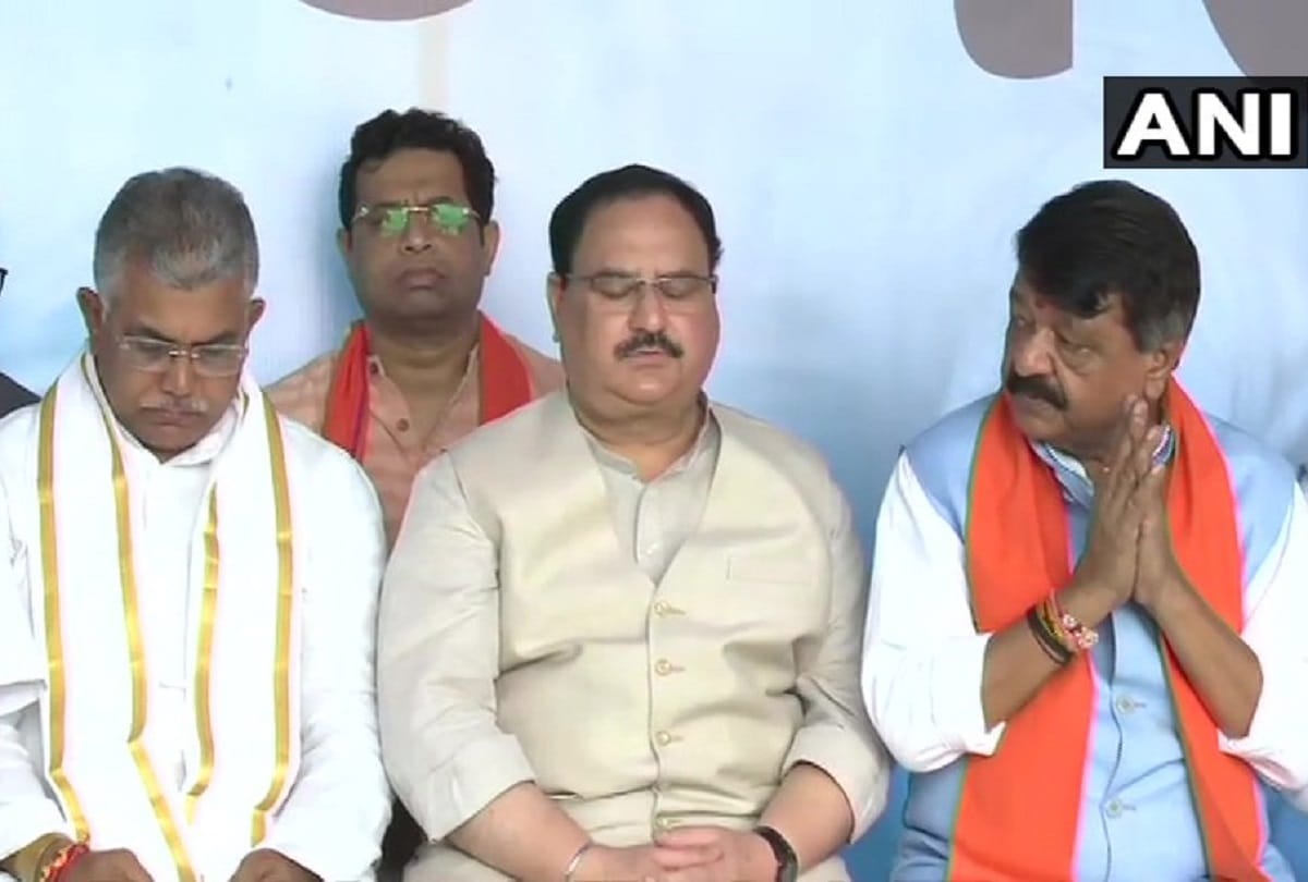 JP Nadda to pay tribute by Tarpan to BJP workers killed in West Bengal in Political violence