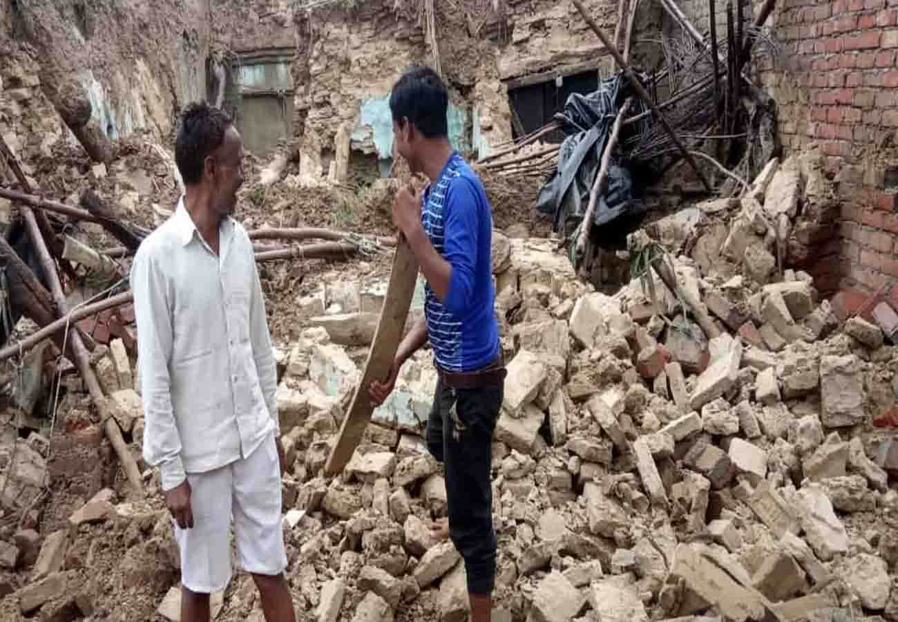 rain and Flood havoc in central UP, See the terrible scene in pictures