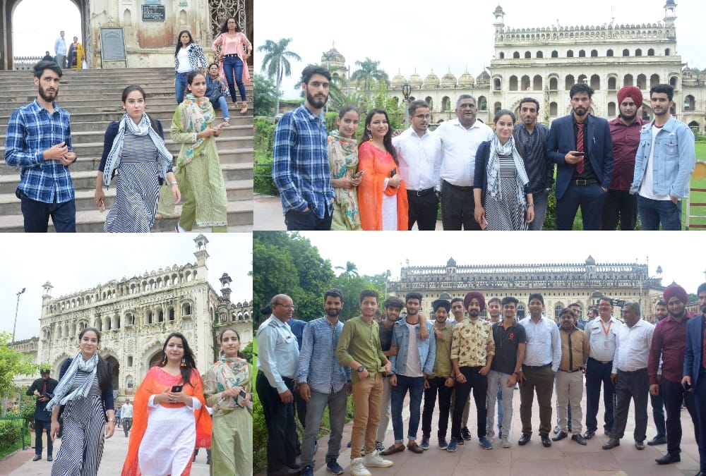 Kashmiri students visits tourists places in Lucknow.