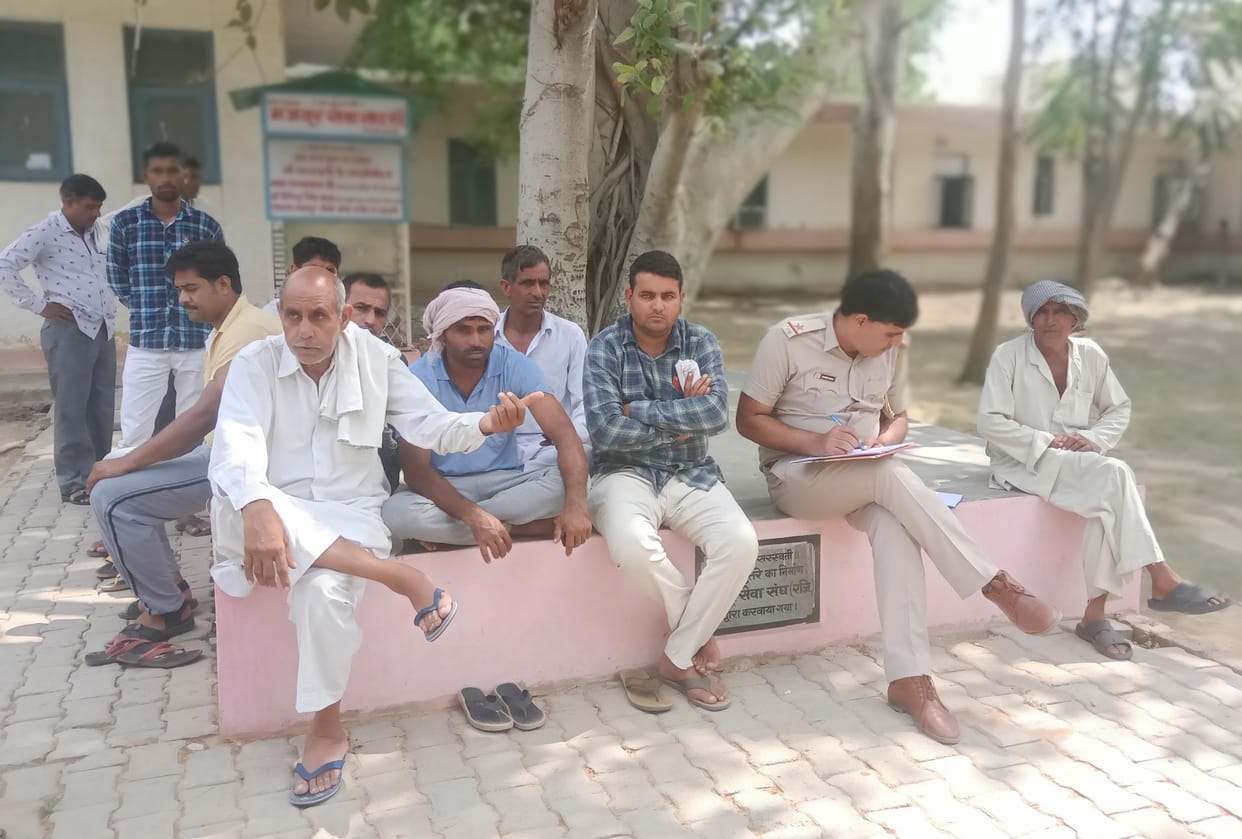Farmer died in Charkhi Dadari due to chest pain