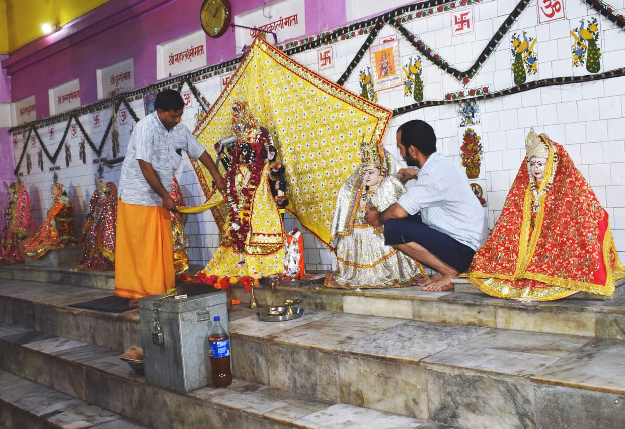 durga pooja in mainpuri