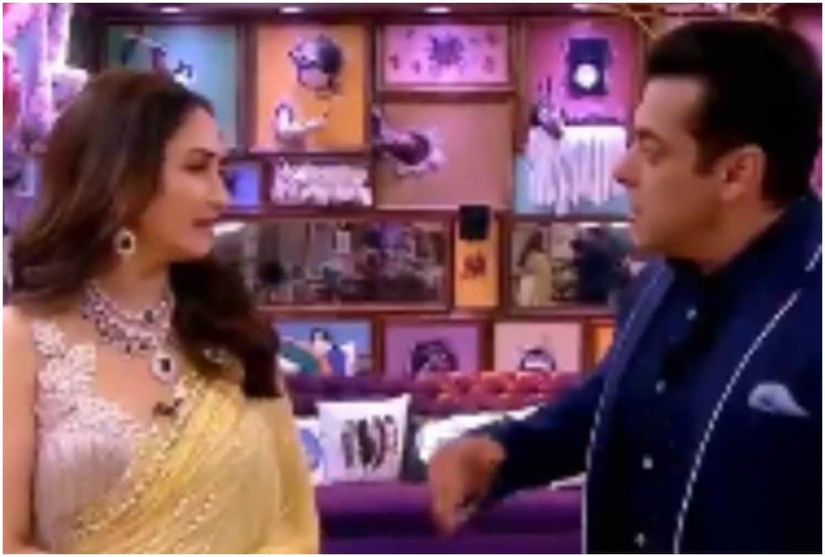 Salman Khan along with Madhuri Dixit enter in Bigg Boss 13 house today on Dance Deewane 2