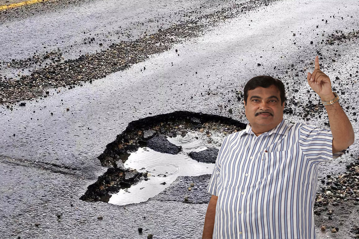 Nitin gadkari action will also be taken on contractors who build bad roads