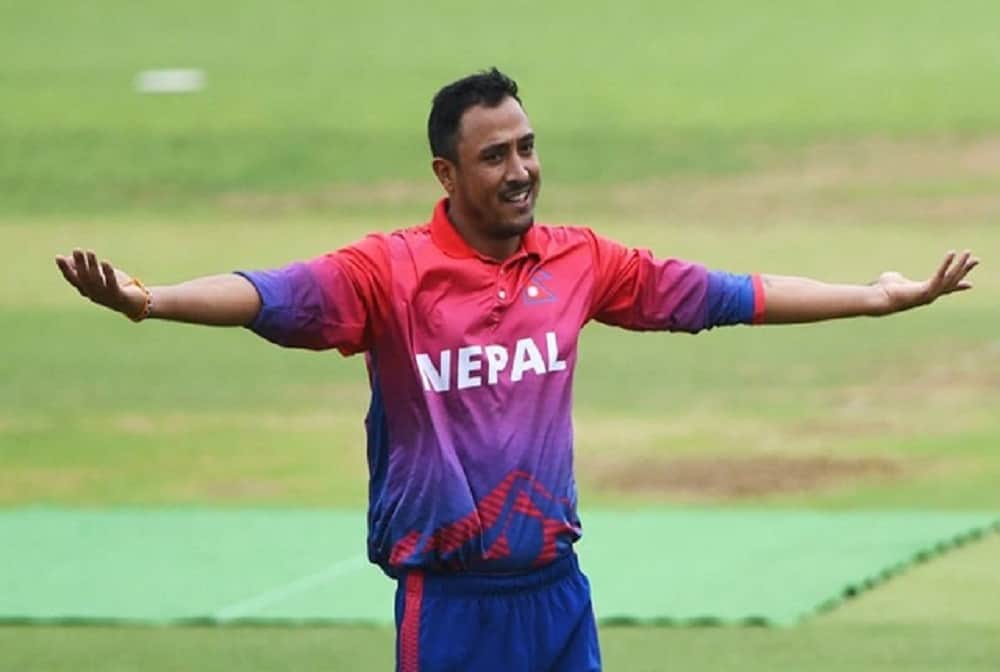 Nep vs Sin Paras khadka becomes first Nepal batsman to slams ton in T20i