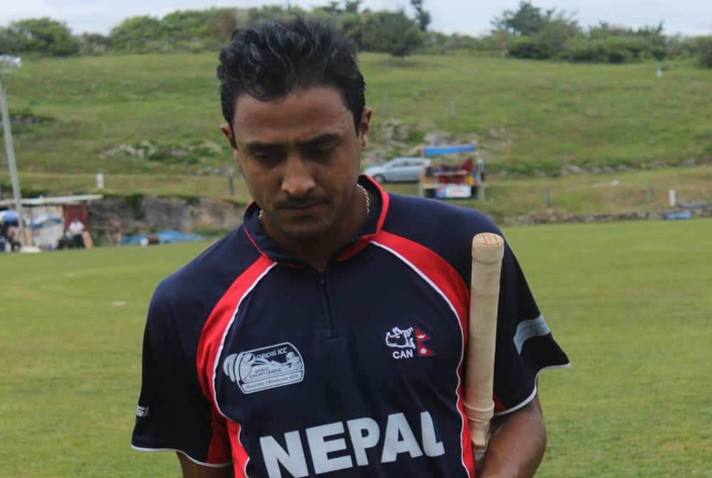 Nep vs Sin Paras khadka becomes first Nepal batsman to slams ton in T20i