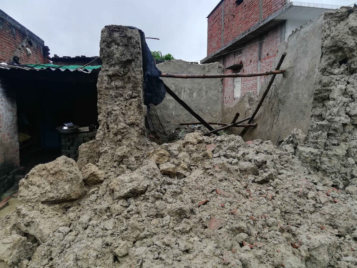heavy rain in purvanchal many died
