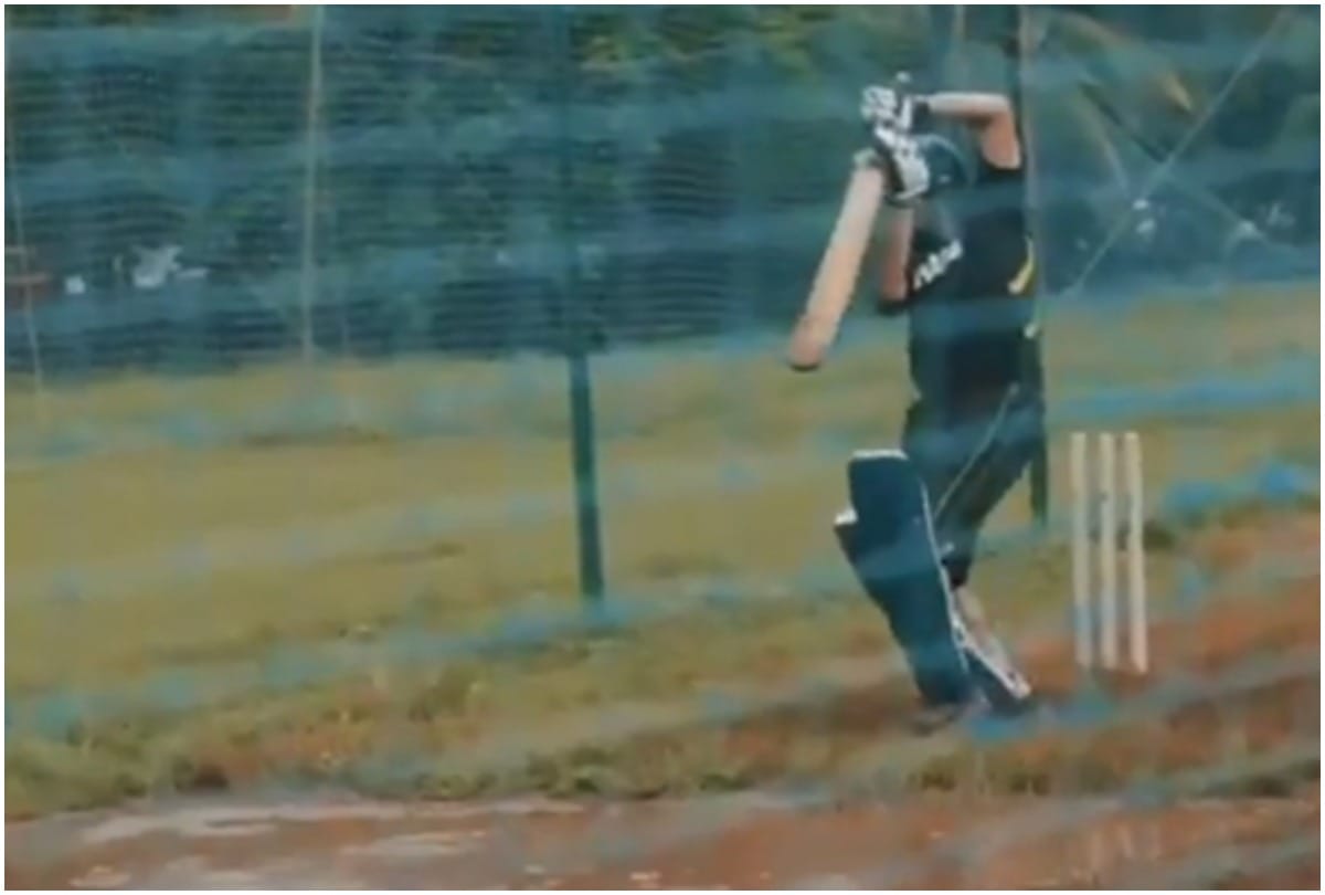 Sachin Tendulkar Shares Rare Training Clip of Him Practicing on Water logged Pitch