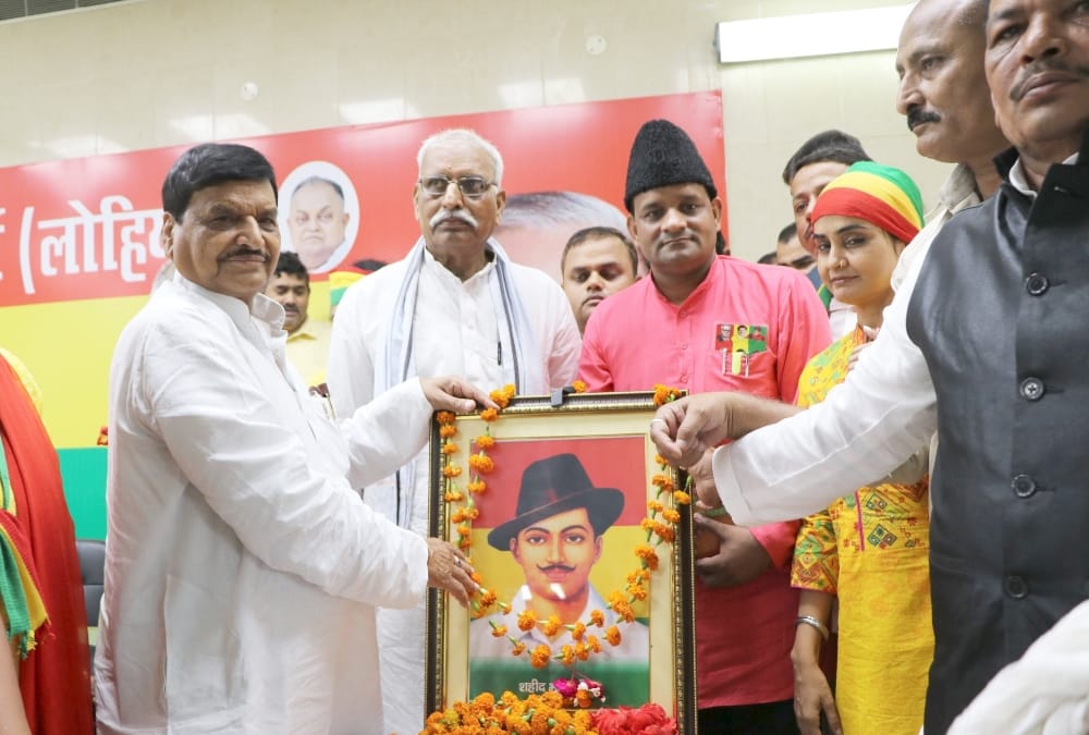 RSS did not speak on execution on Bhagat Singh says Shivpal Singh Yadav.