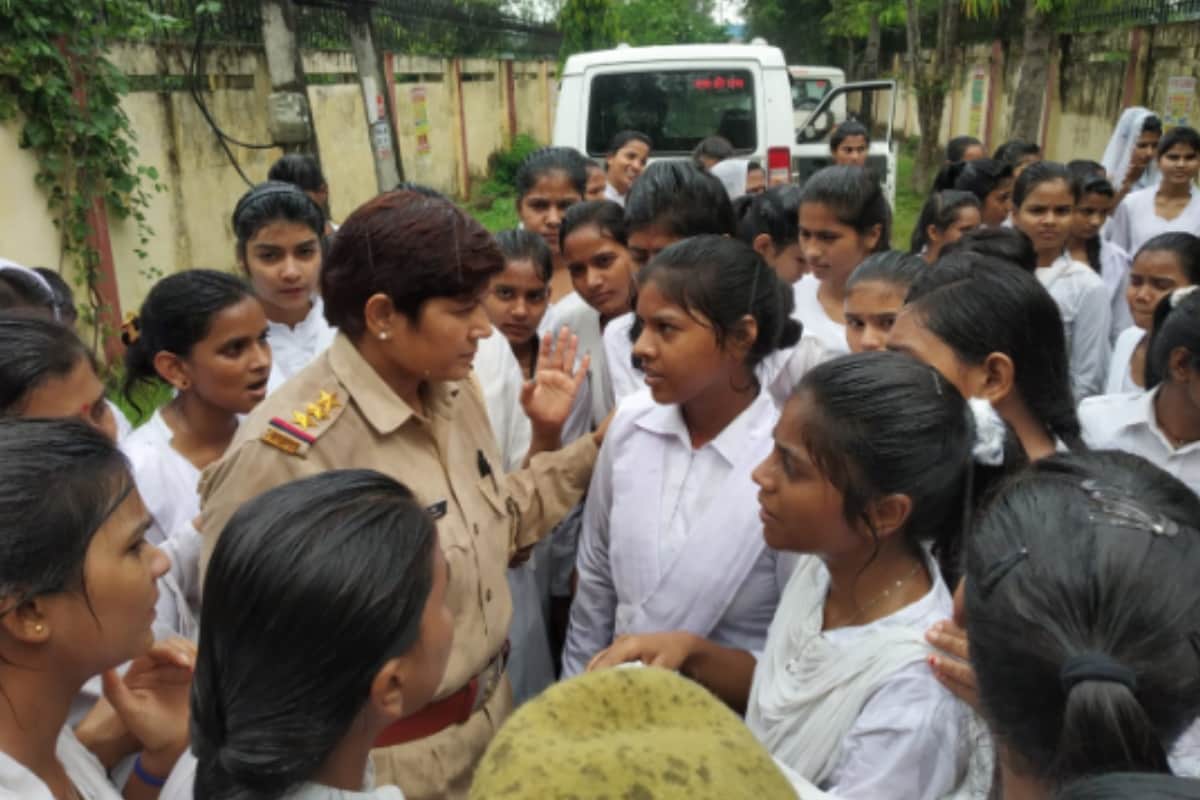 Polytechnic girls students in saharanpur protest against cleaning toilets forcibly