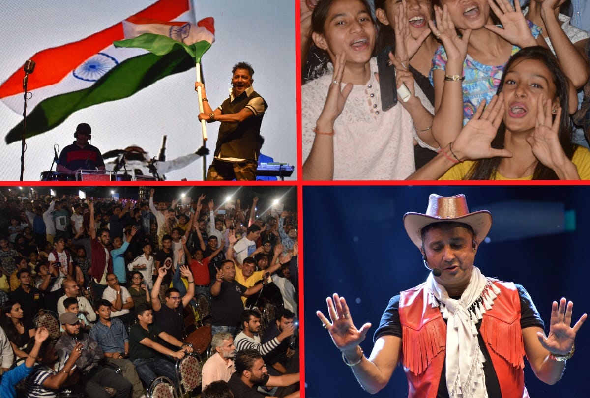 sukhwinder dazzles in moradabad in amar ujala star night