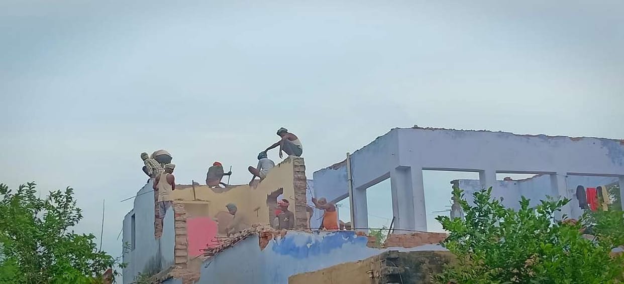 Descending waves of Ganga are also causing havoc