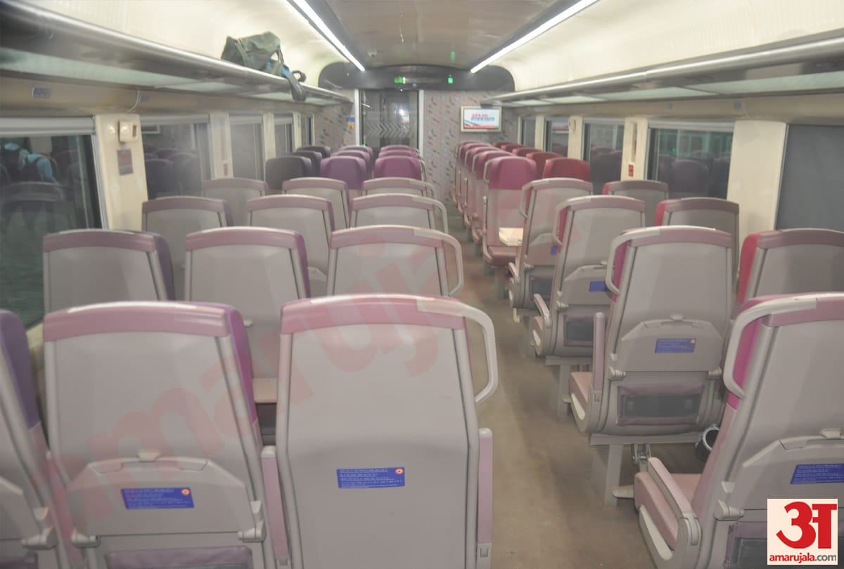 second trial run of vande bharat express successful between delhi via ambala-ludhiyana-jammu-katra
