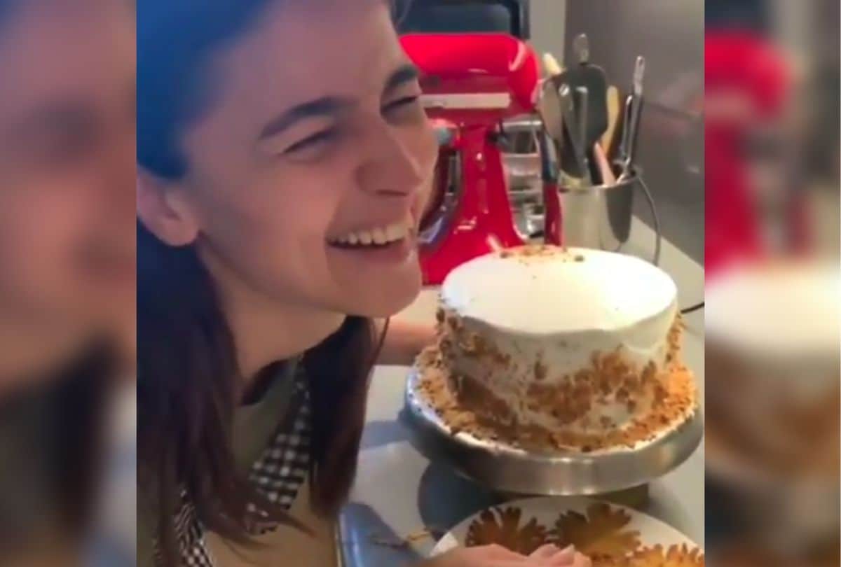 alia bhatt baked cake on ranbir kapoor birthday watch video