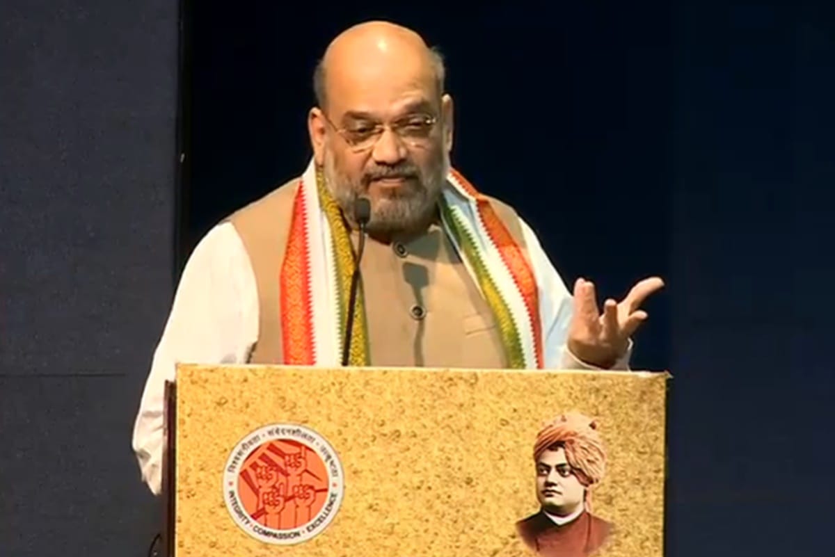 Amit Shah in RSS programme says nobody tells truth on Kashmir