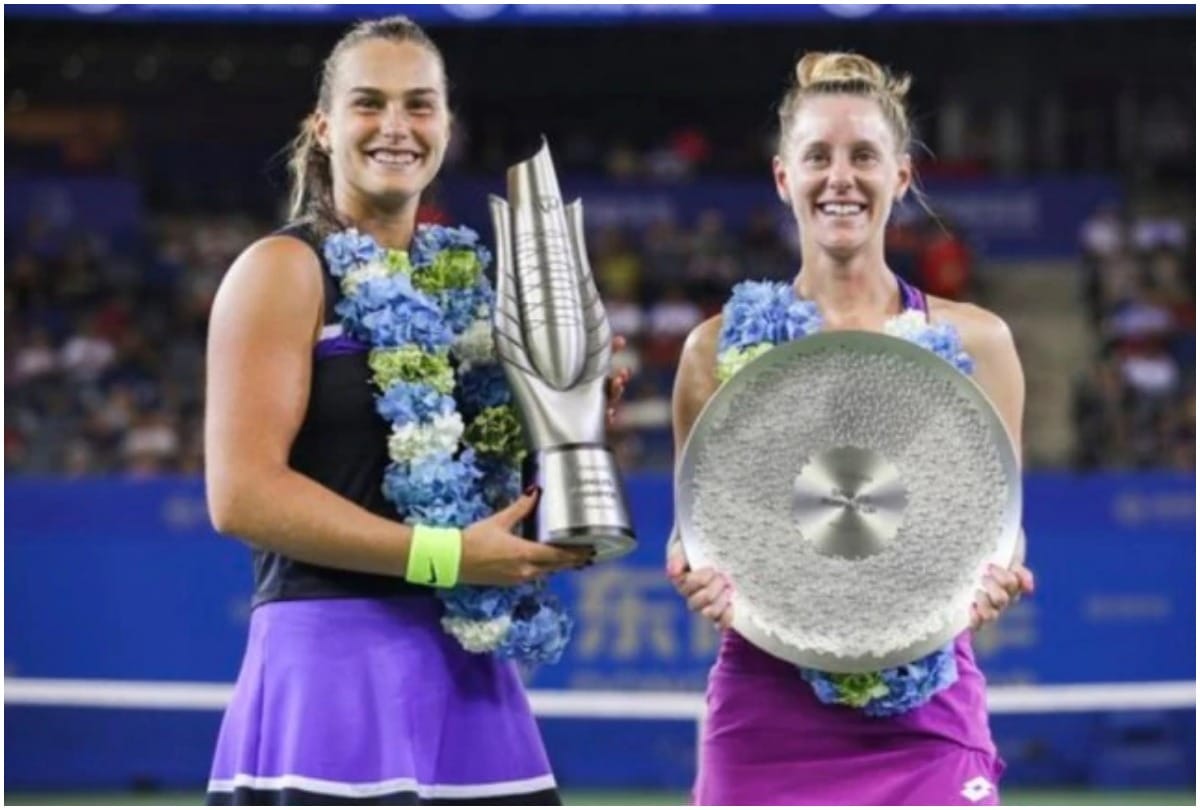 Aryna Sabalenka defeats Alison Riske in Wuhan Open final