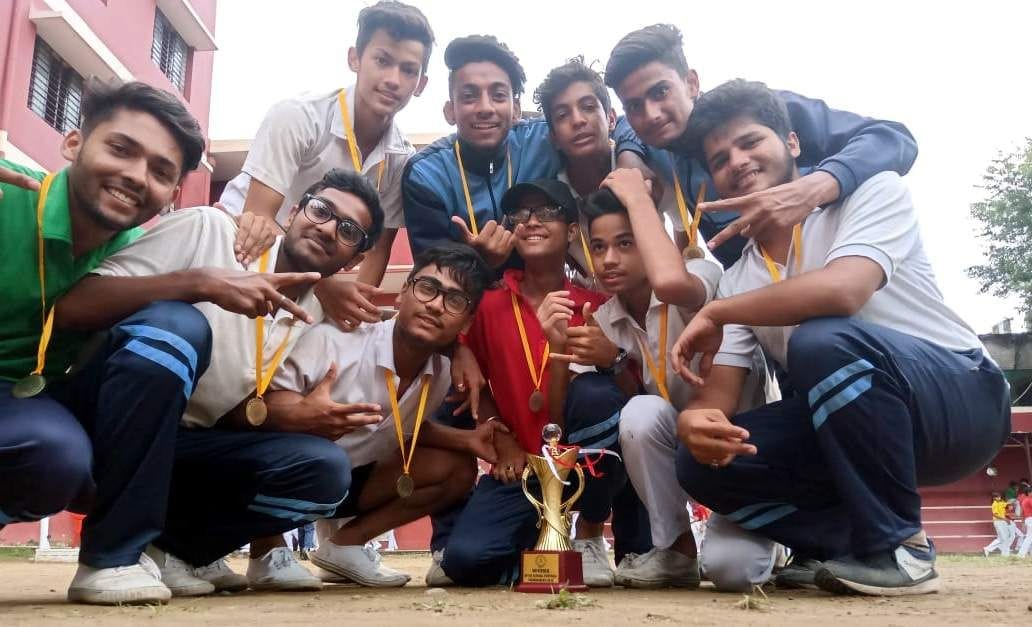 RPS won football championship trophy