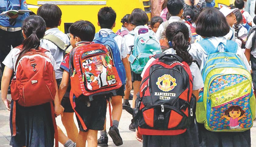 All schools till class eight will be closed tomorrow