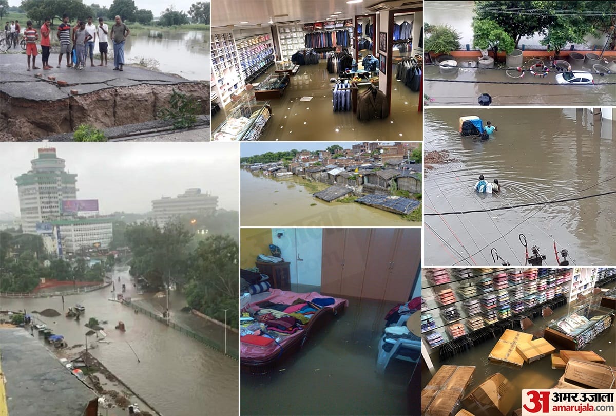 Three people died after a wall collapsed in Bhagalpur following heavy rain in Bihar