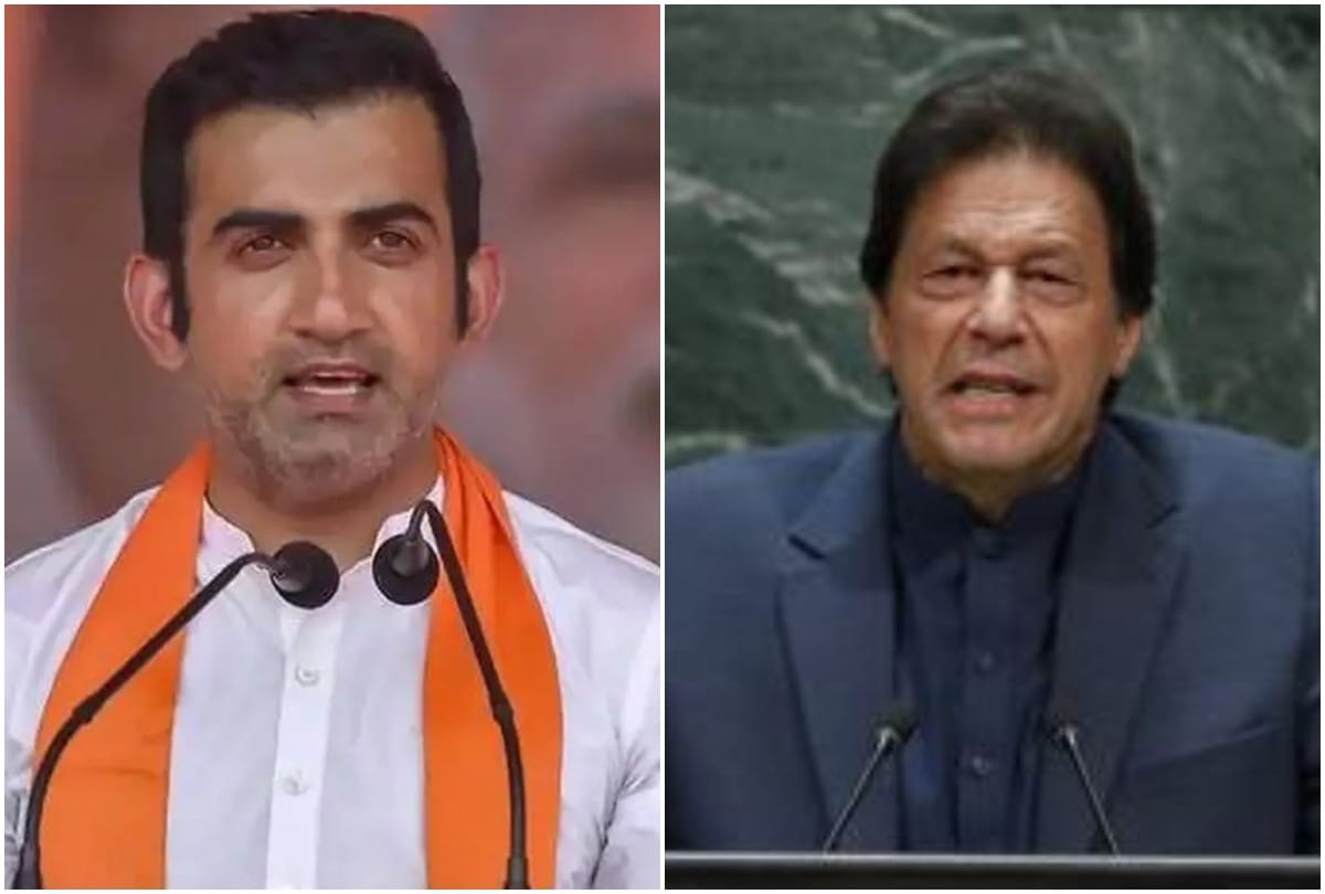 Gautam gambhir attacks Pakistan PM Imran Khan for his unga speech says its role model for terrorists