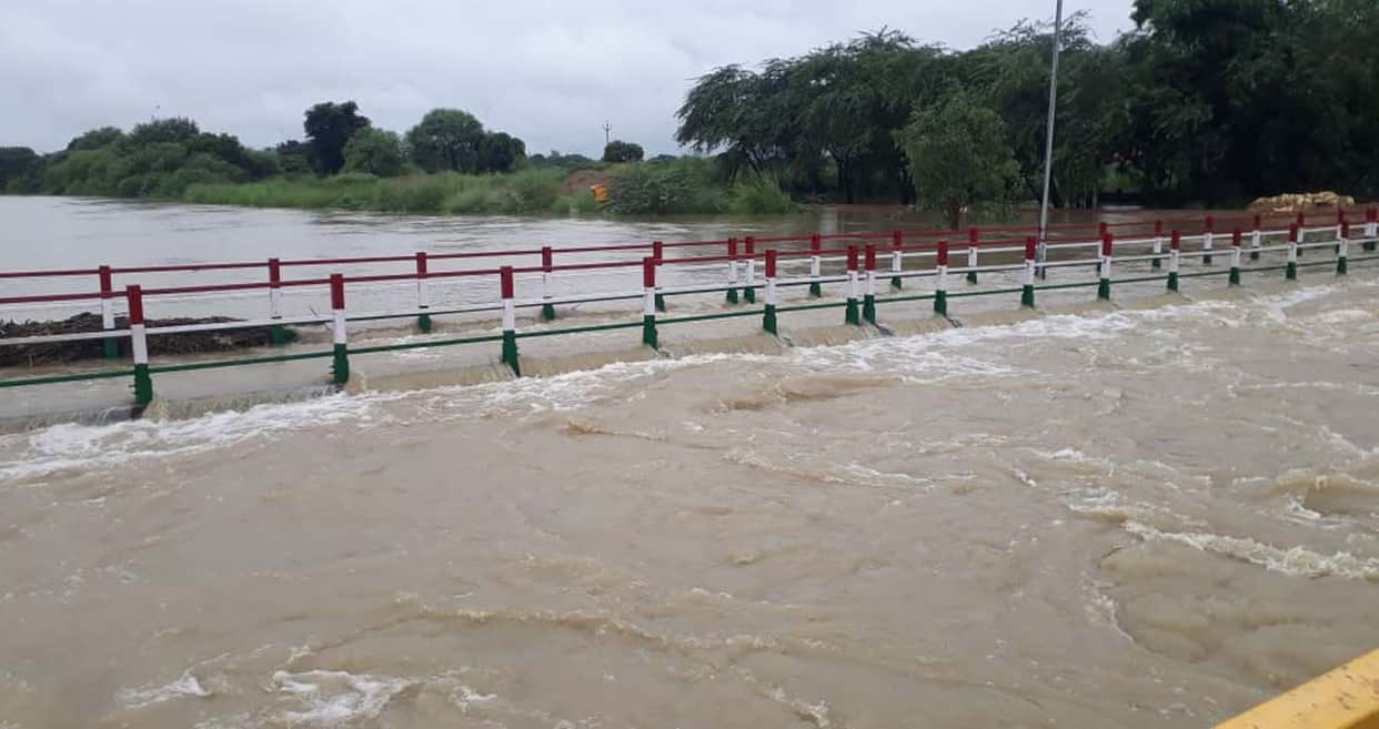 Buried in Pratapgarh, water enters dozens of houses along the city's coastal area