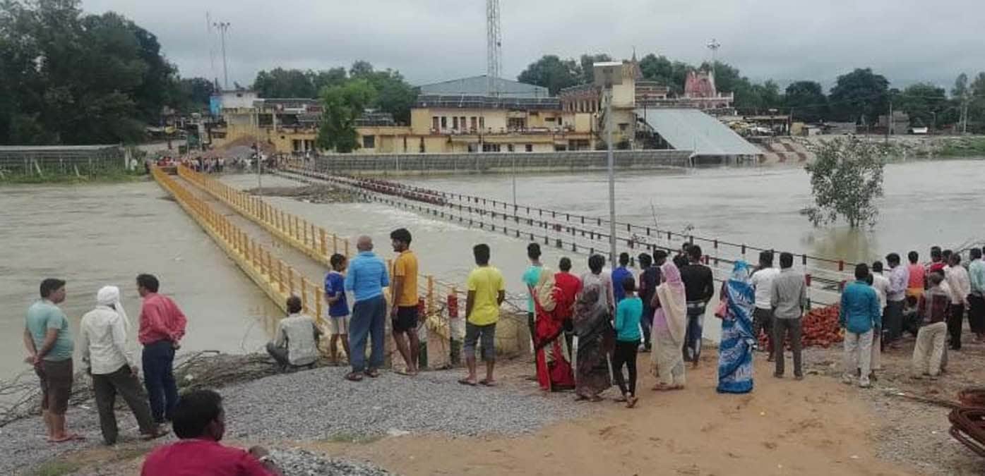 Buried in Pratapgarh, water enters dozens of houses along the city's coastal area
