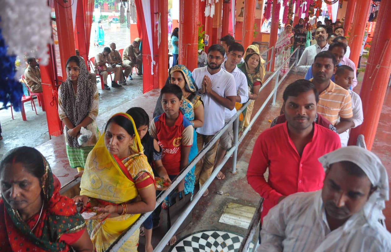 mau navratra man durga worship