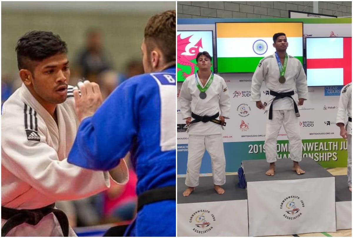 Vijay Kumar wins gold medal in commonwealth judo Championship