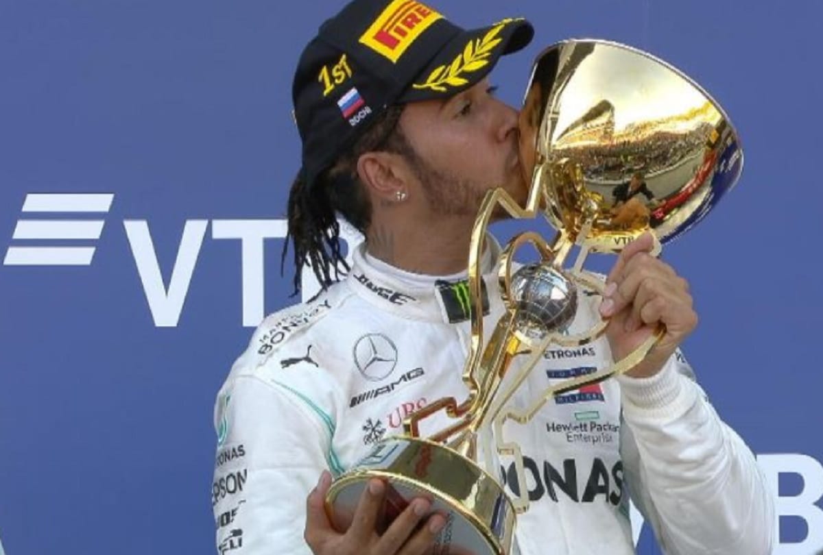 Lewis Hamilton wins Russian F1 Grand Prix in Mercedes one-two finish