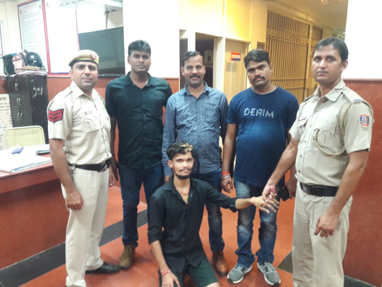 blackmailer arrested