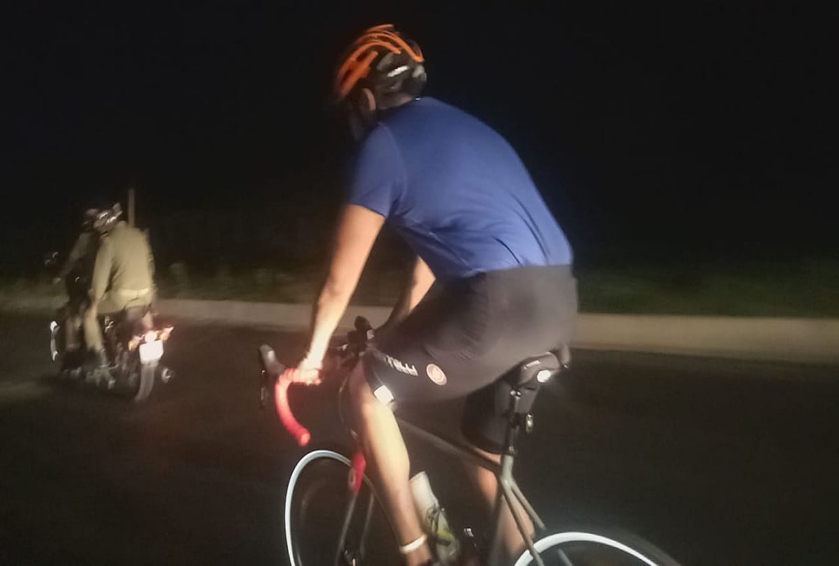 MLA Prateek Bhushan Sharan Singh cycle yatra to resolve environmental protection in gonda
