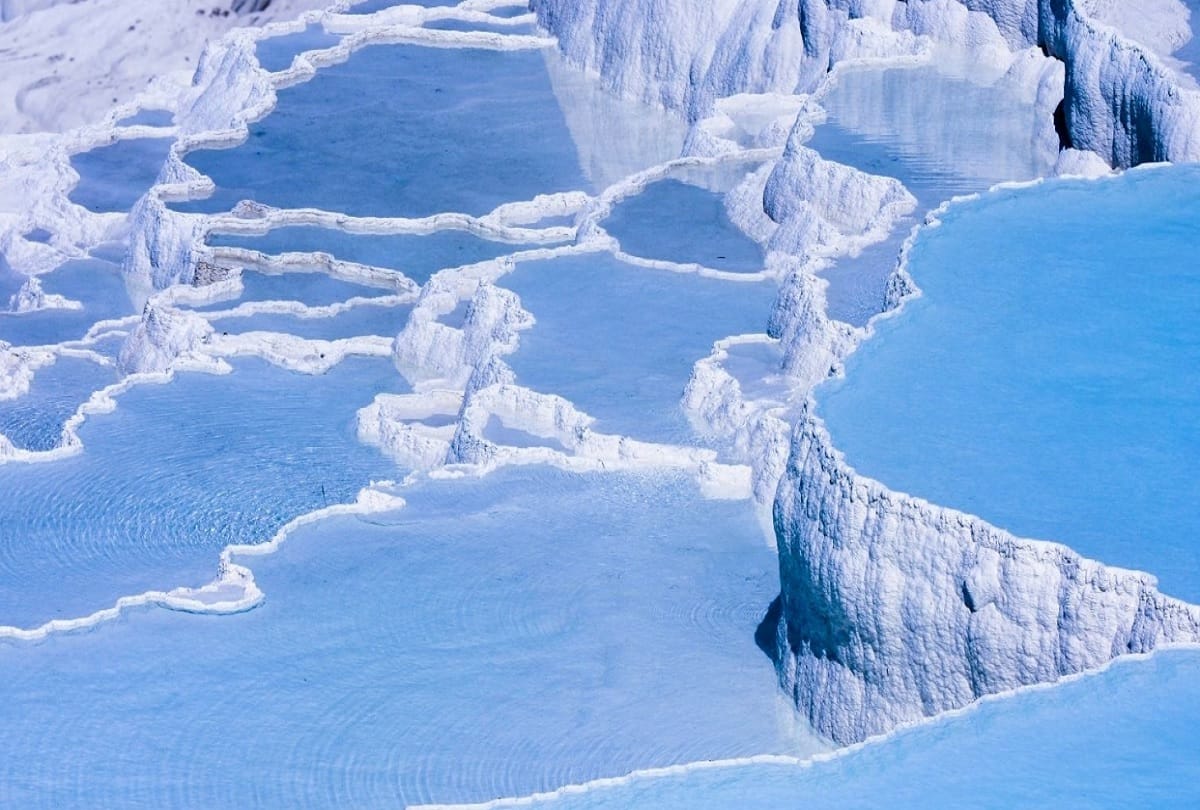 Pamukkale Thermal Pools Turkey Mysterious waterfalls cotton castle