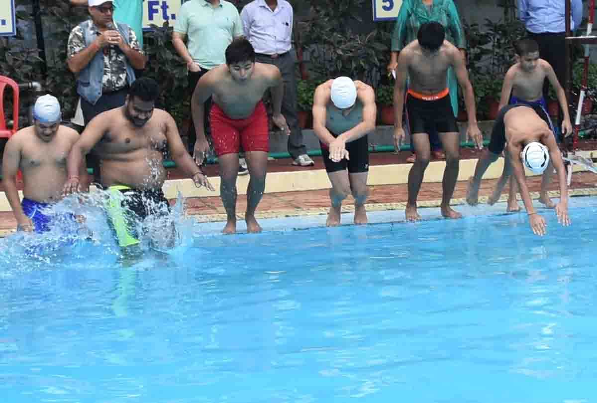 swimming competition 2019 in kanpur