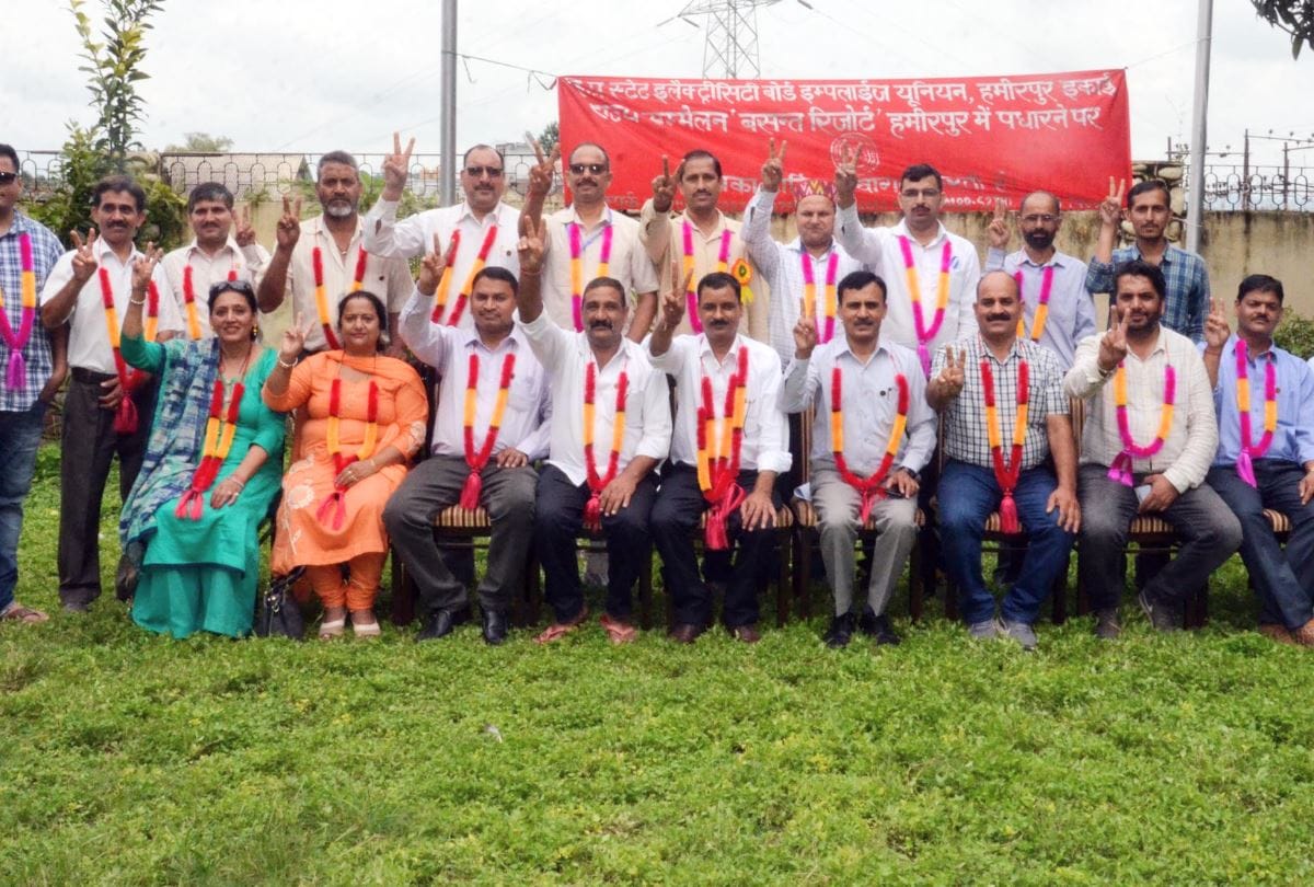 Kuldeep elected Pradhan Electricity Board Employees Union for the fourth time