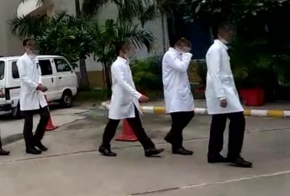 Ragging In Ram Manohar Lohia Institute of Medical Sciences from MBBS students of new semester