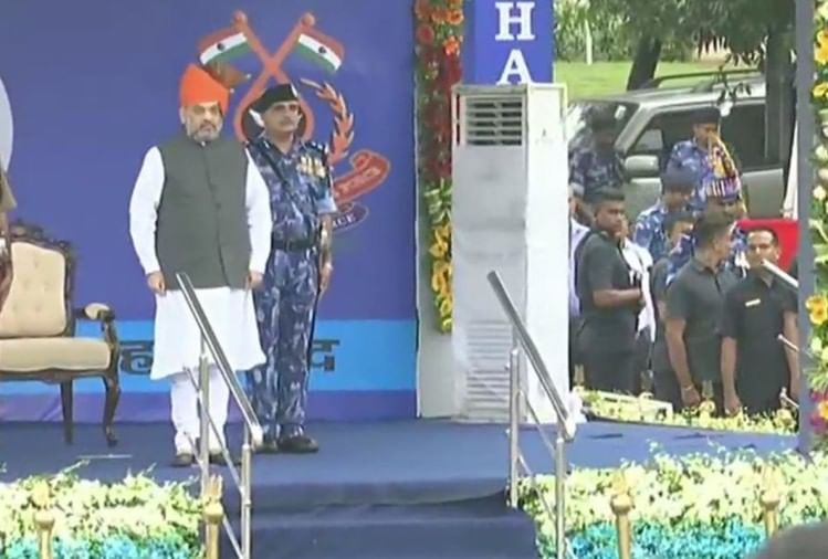 आरएएफ के स्थापना दिवस पर बोले शाह दंगे रोकने के लिए आपकी मौजूदगी ही