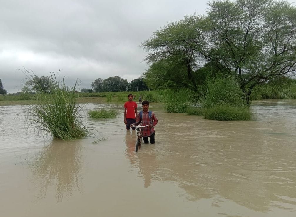 After Ganges and Yamuna, small rivers are now in spate
