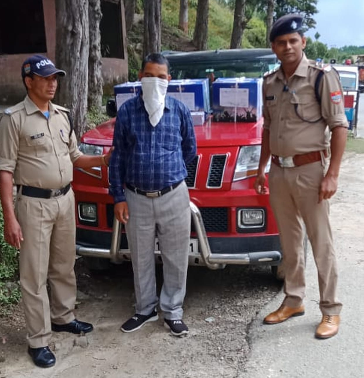 pradhan candidate arrested