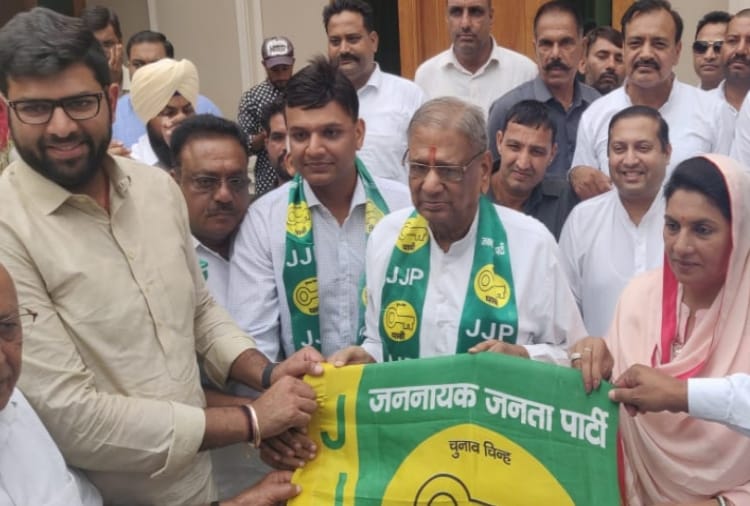 Haryana Assembly Election 2019, Mange ram gupta Joins Jannayak Janata Party