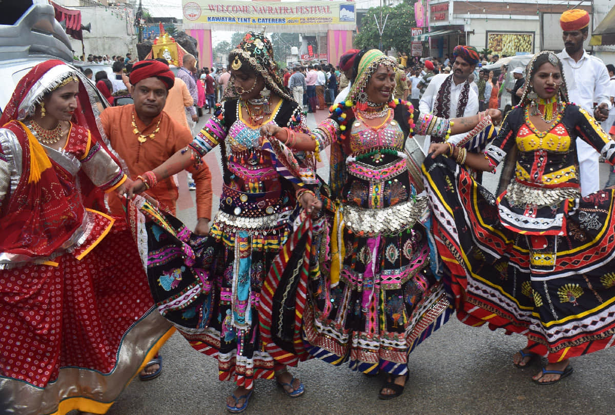 navratri mahotsav 2019 photos of mata vaishno devi katra started,  navratri celebration