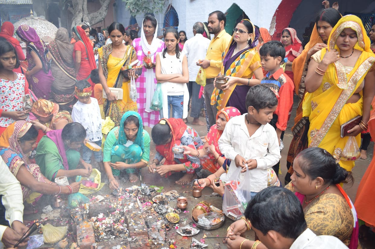 Navratra celebration in mainpuri