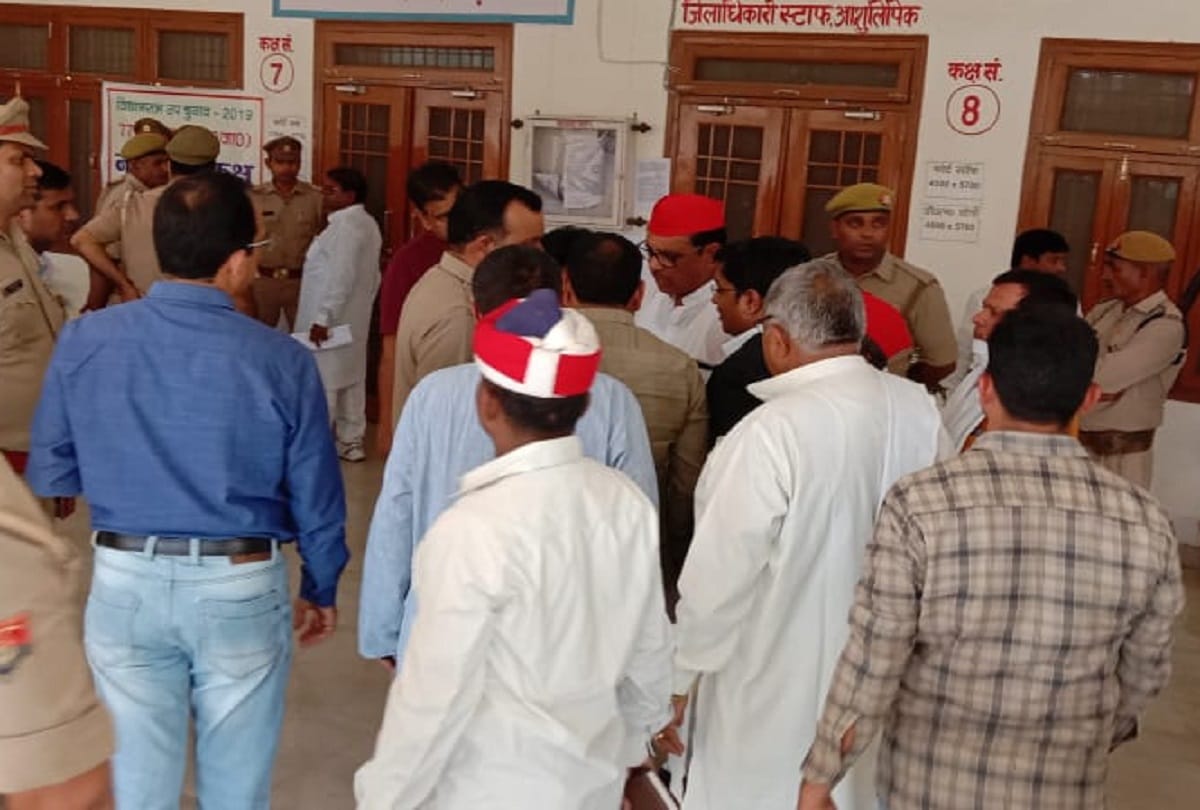 RLD candidate Suman Diwakar did not take Form B, activists created ruckus