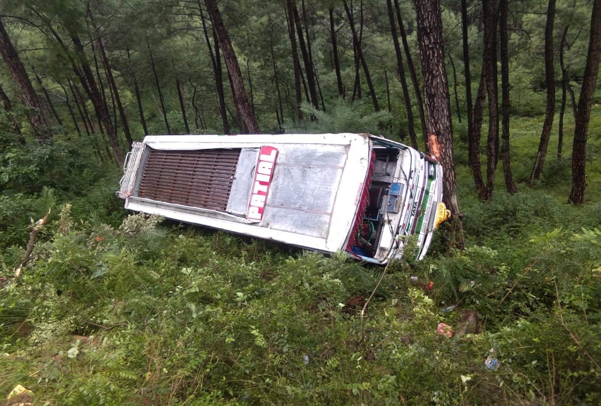 two road accident in palampur of himachal pradesh