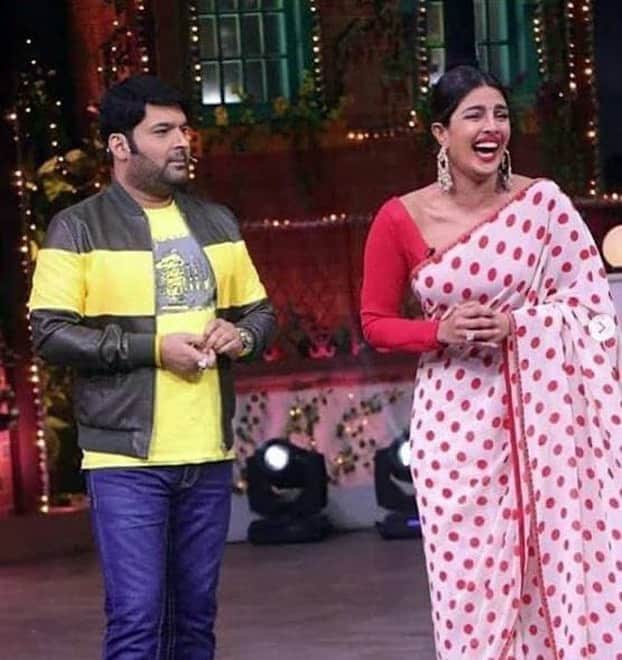 Priyanka Chopra and Farhan Akhtar reached The Kapil Sharma Show for The Sky Is Pink promotion